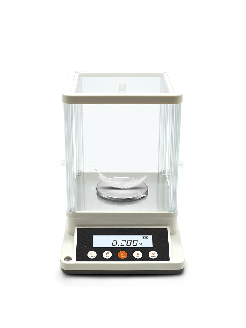 분석 저울 210g 0.001g 1mg, 실험실 저울 외부 교정