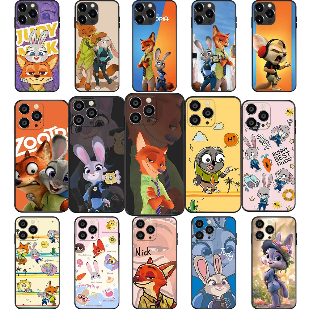 Id-86 Zootopia Custodia Morbida Per Oppo F17 Reno F11 A73 F17 F7 F9 F9 Find X3 2 4 4F A94 F19 5 5F Pro Lite
