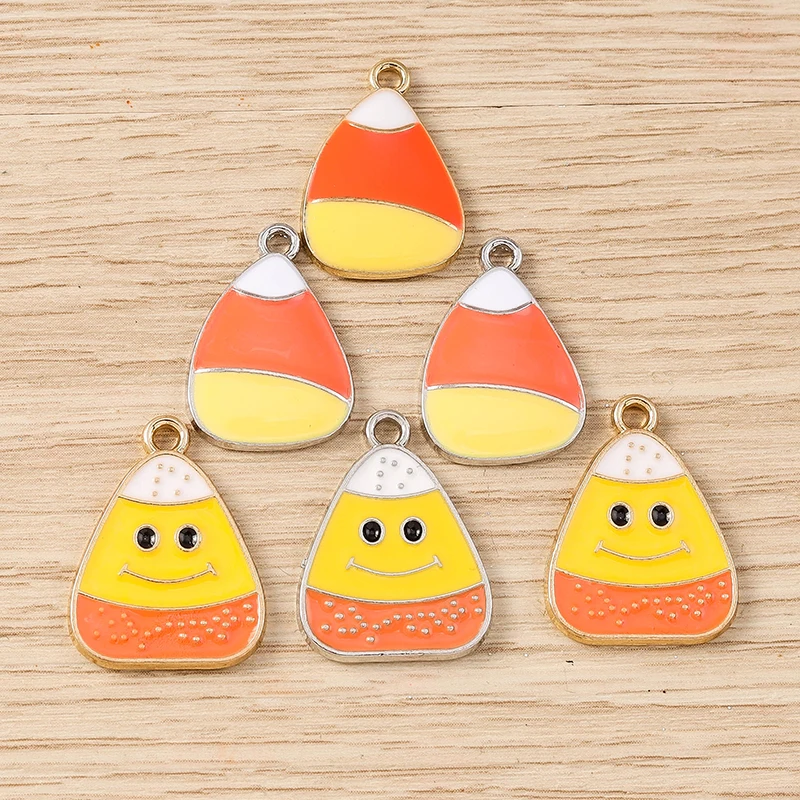 Tusember 10 Stück Niedliche Sushi-Reis-Anhänger, Emaille-Reisbällchen-Charms für Schmuckherstellung, Ohrringe, Halsketten, DIY-Zubehör