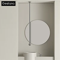 Luxury Matte สีดําทองเหลืองเพดานสไตล์ก๊อกน้ํา,โมเดิร์นติดผนัง Handle Dual ใช้ห้องน้ําอ่างล้างจานอ่างอาบน้ํา FIXTURE 1