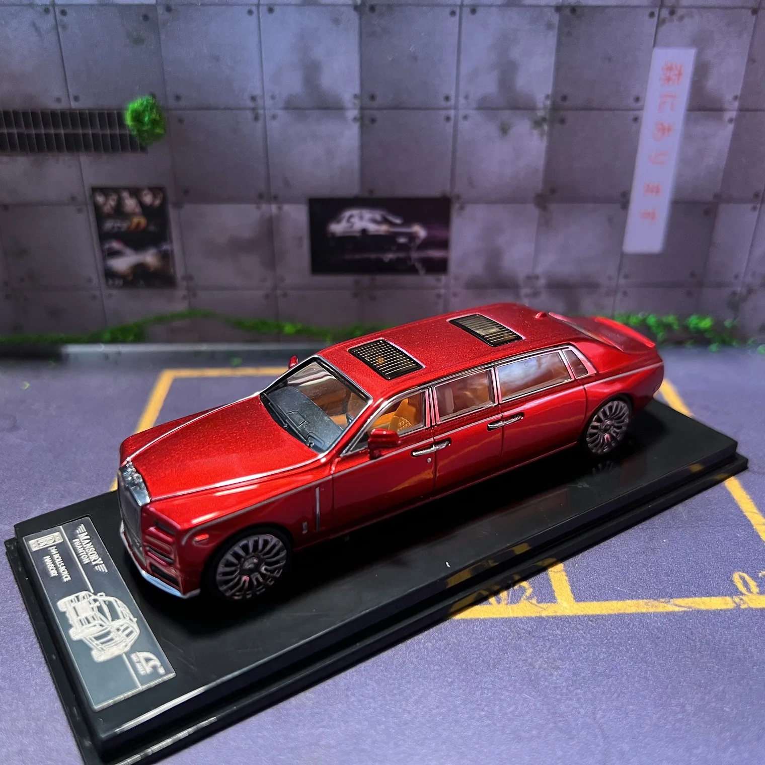 Danbury Mint 1/24 – Rolls Royce Phantom III 1938 – Modèle Réduit Diecast Rouge
