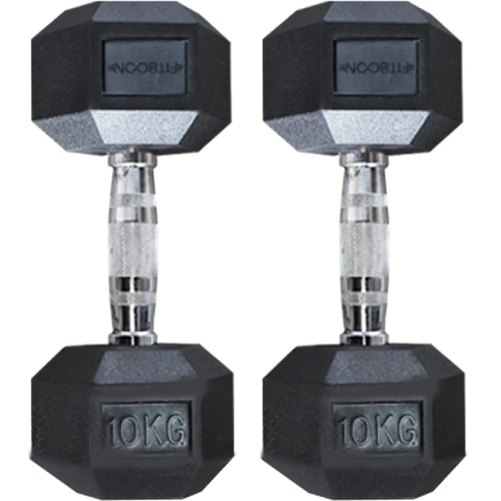 혈액 분말 육각 덤벨, 10kg, 2 개