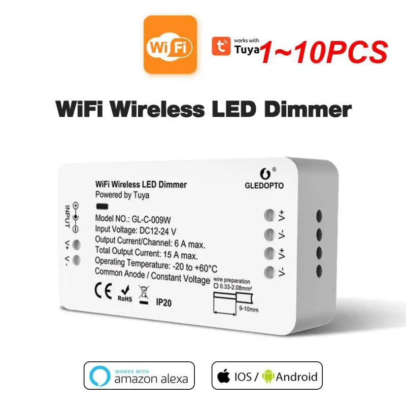 

Регулируемая светодиодная лента управления с регулировкой яркости, Wi-Fi, Rgb