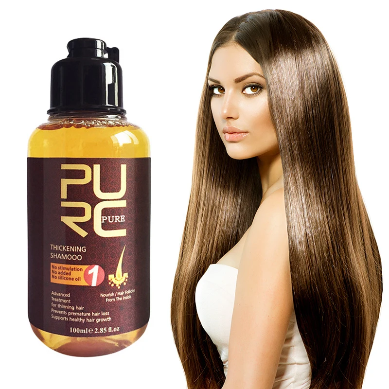 

PURCGinger Hair Growth Shampoo Scalp Anti Hair Loss Oil Control Clean Clogging Follicles Thicken Hair Care 100ml