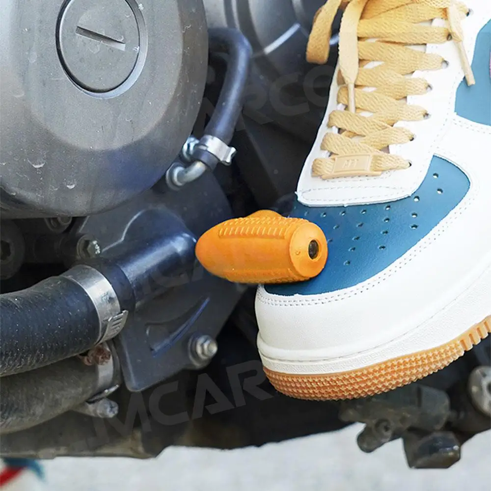 Motorbike Shifter Shoe Sleeve Rubber Sock Motorcycle Shift Lever Protector Cover Gear Shifter Shoe Protector Case motorcycle gear shift cover