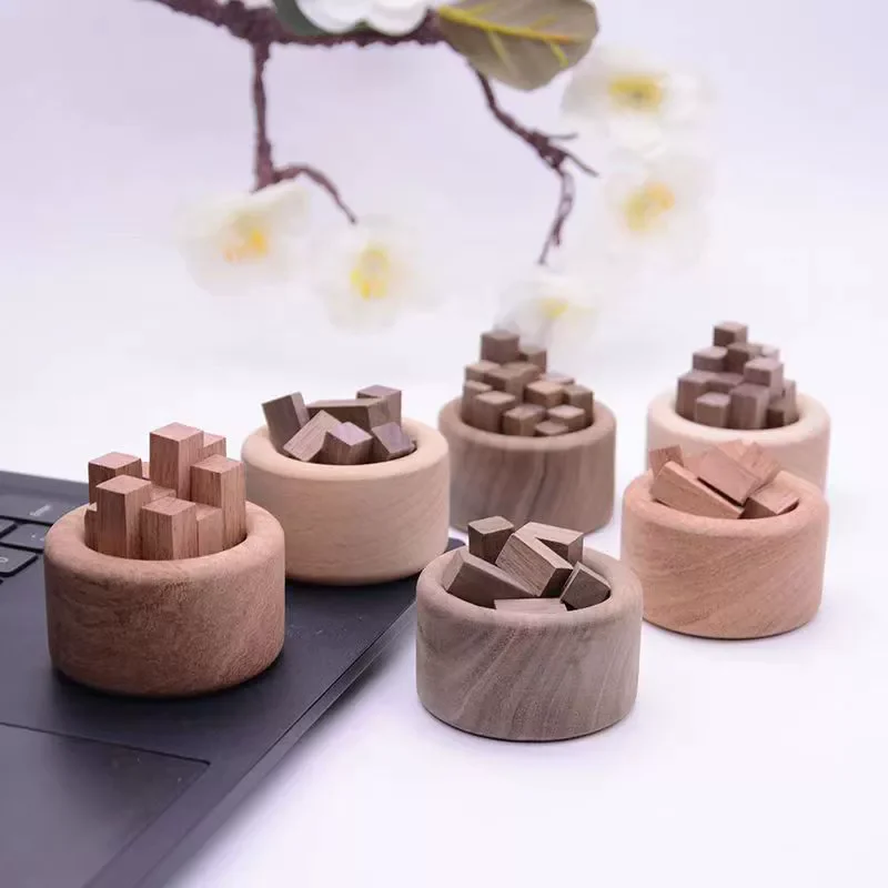 Small Chaidui Essential Oil Fragrance Expander Beech Wood Black Walnut Fragrance Expander Essential Oil Aromatherapy Decoration