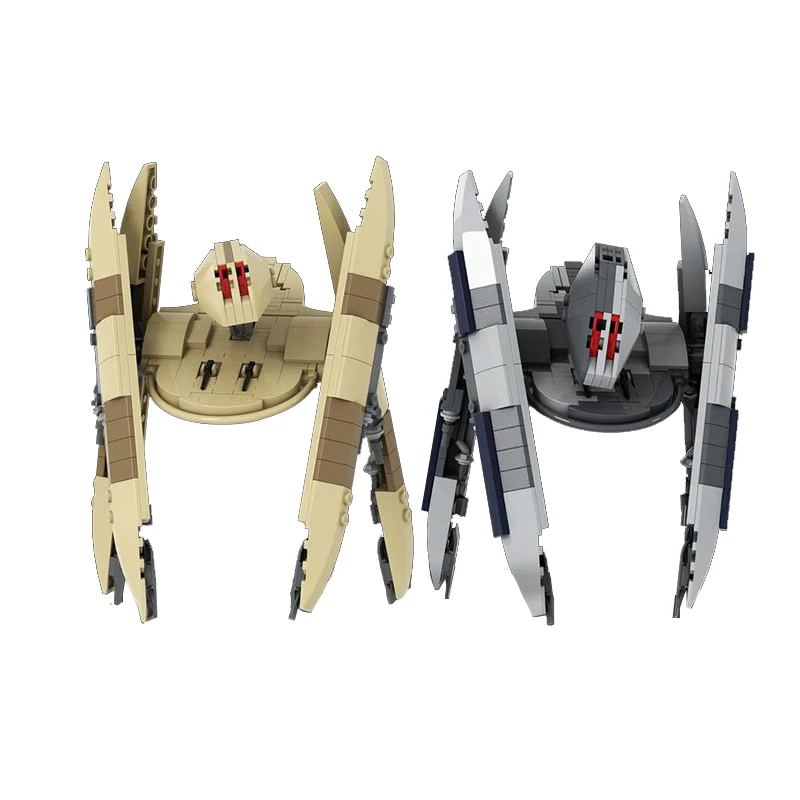 

Creative High-Tech Star Movie Vulture Droid Starfighters MOC Robot Figures Spaceship Building Blocks Toys For Children Gift