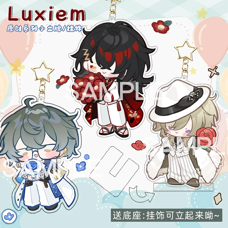 Anime Haikyuu!! Kei Tsukishima Oikawa Tooru Shoyo Hinata Yu Nishinoya Carino Acrilico Shake Portachiavi Ciondolo Distintivo Spilla Cosplay