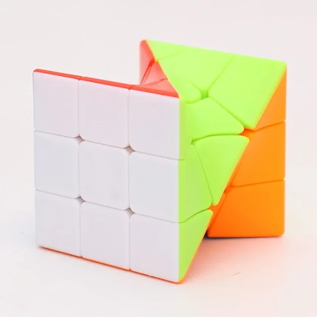 Colorful Twisted Puzzle Speed Magic Cube Cubes Professional Developing Intelligence Educational Toy Cube For Children Best Gift 6