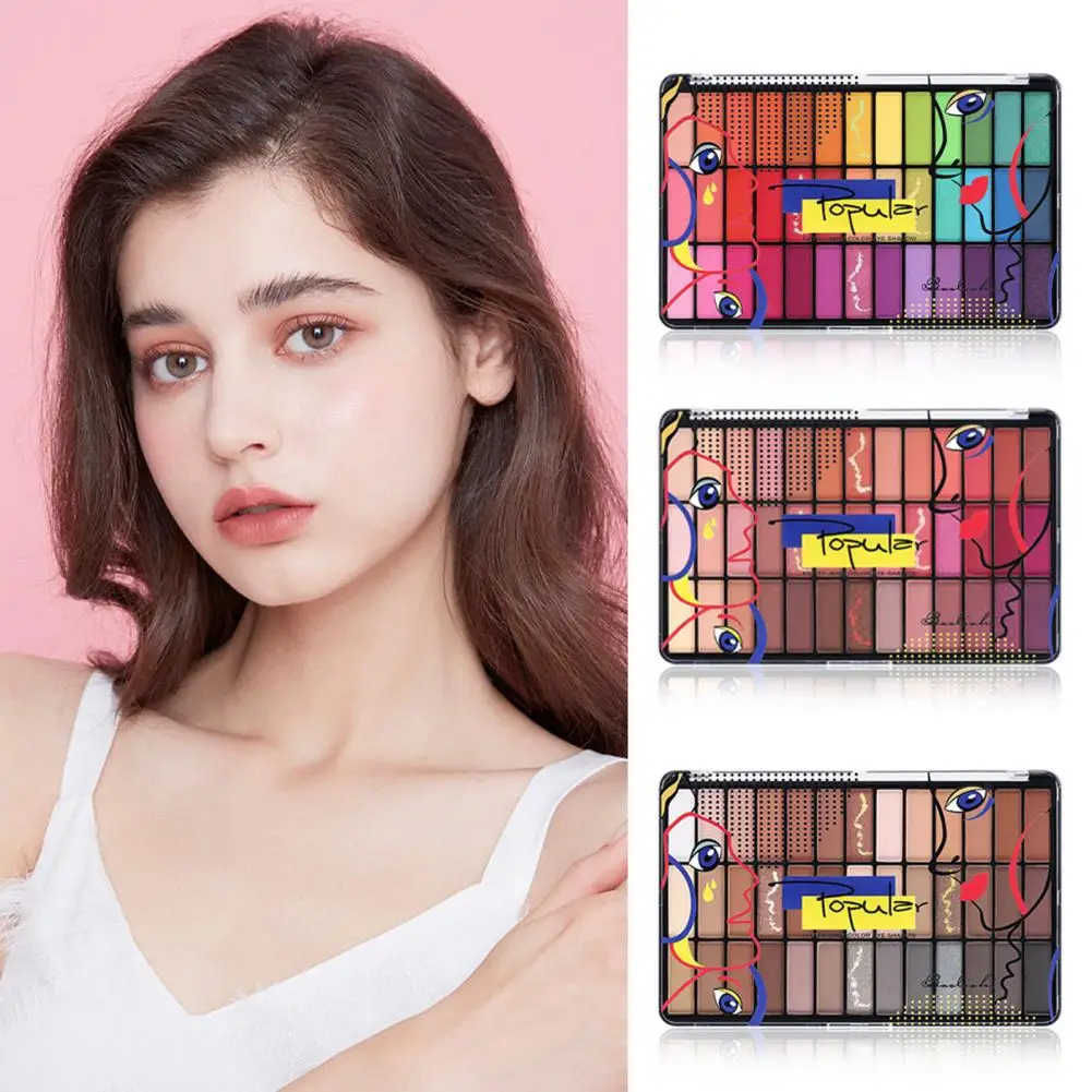 39 Color Eyeshadow Palette Waterproof Long Lasting Matte Earth Tones Non Falling Powder Professional Makeup eye shadow eye shadow plate