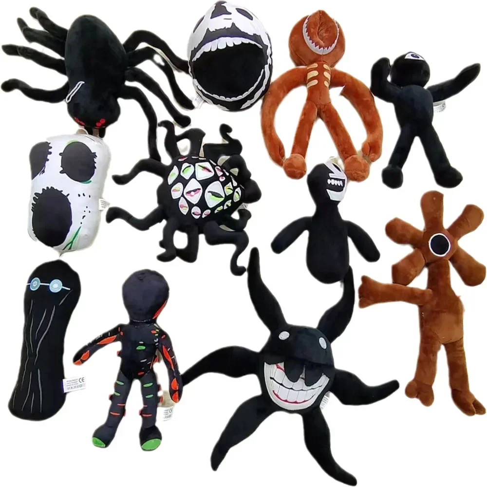 

25CM Doors Roblox Screech Plush Plush Game Doll Green Jumbo Monster Soft Stuffed Animal Children's Toys Gifts Patung Octopus
