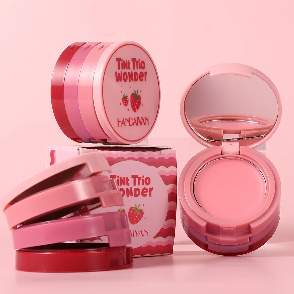 Three Color Matte Blush and Eye Shadow Set