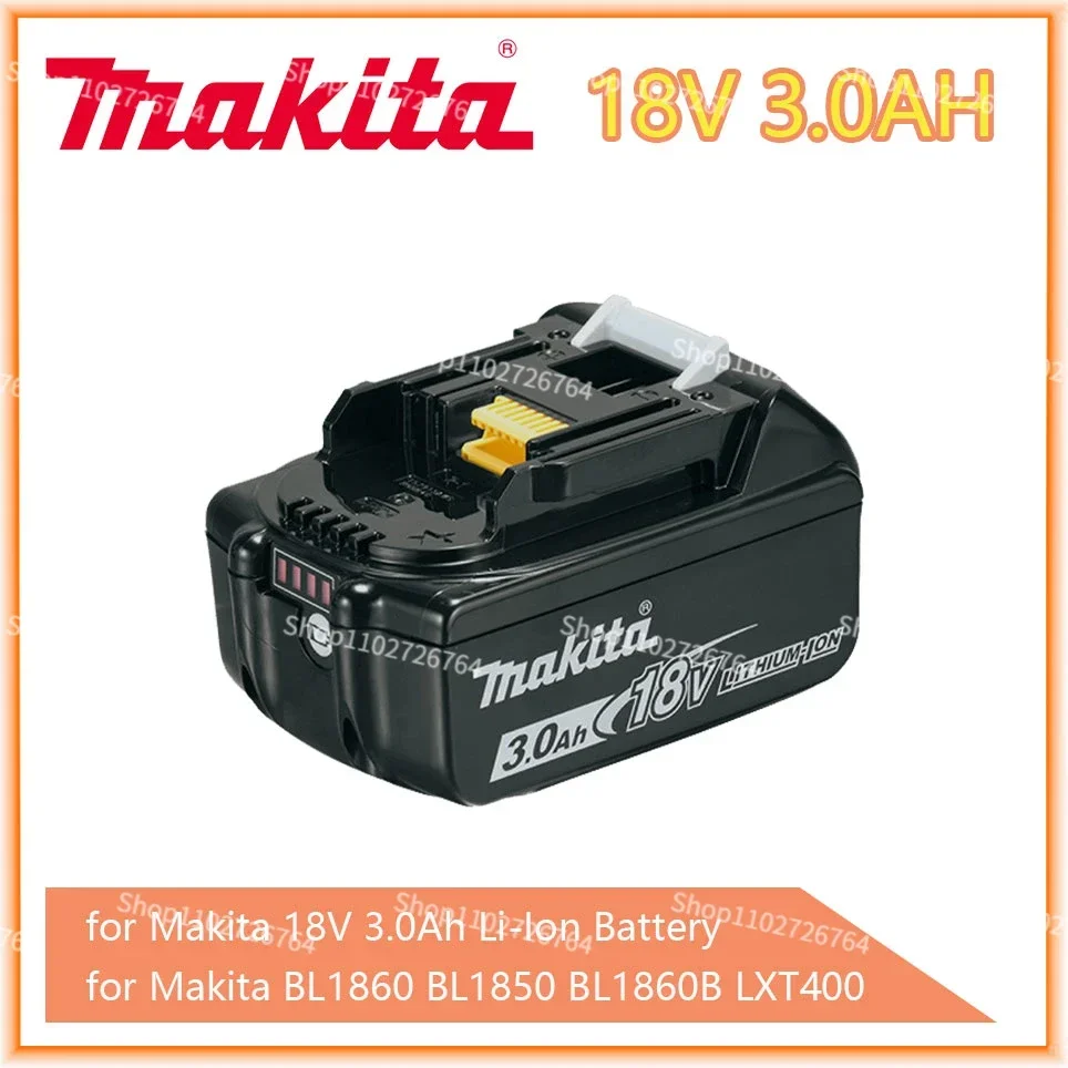 

Makita original with LED lithium-ion replacement LXT BL1860B BL1860 BL185018V 3.0AH 6.0AH rechargeable power tool battery