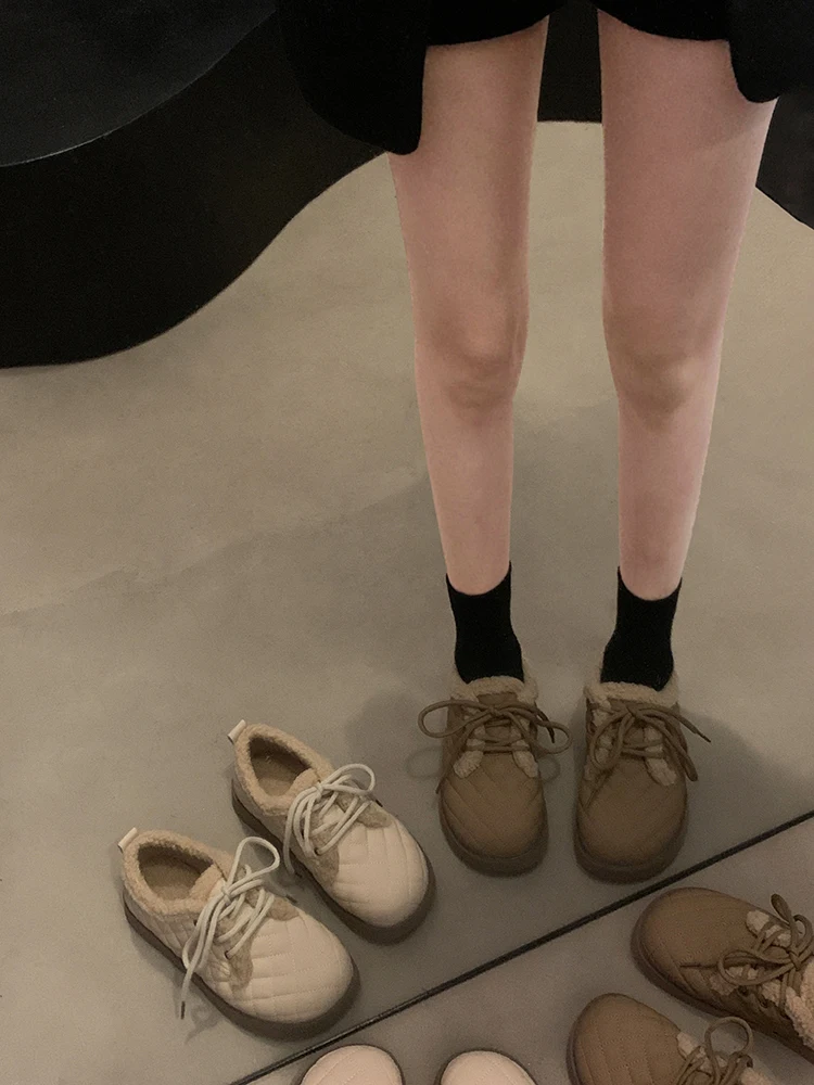 

Женские удобные и элегантные кроссовки на платформе и низком каблуке, модные повседневные женские кроссовки, подходящие ко всему новые криперы 2023 Wint