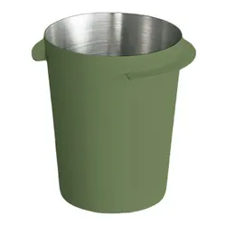 Reusable Espresso Coffee Dosing Cup - Precision Grind Container (Green S)