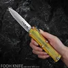 ULTEM PEI Version Gen 3 COMBAT TROODON KNIFE MICRO Tactical TECH CNC Handle D2 Blade EDC Self Defense Military Pocketknife 1