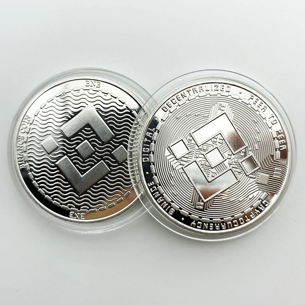 Gold Plated Bitcoin Commemorative Art Collectible