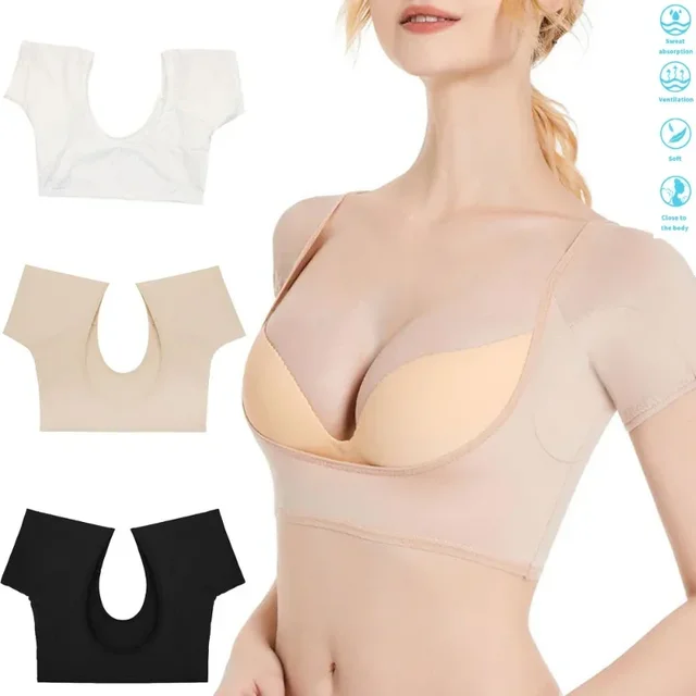 세탁 가능한 티셔츠 모양 땀 패드: 편안하고 신선한 일상을 위한 완벽한 아이템