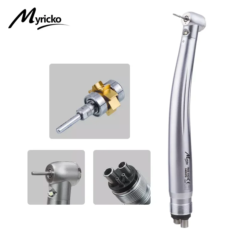 Myricko Dental наконечники для высокоскоростной бормашины 2/4 Светодиодная лампа с