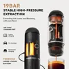 Mini Portable Rechargeable Coffee Machine Electric Expresso Maker Nexpresso Pod Capsule Coffee Powder Icafilas Travel Type_C 6