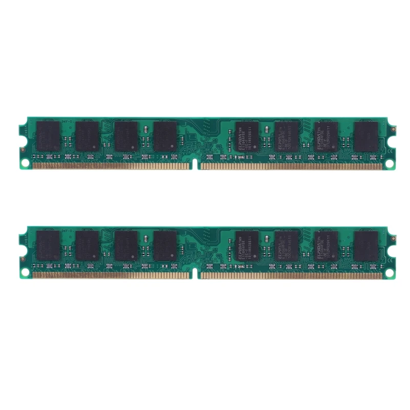 

2X DDR2 800 МГц PC2 6400 2 Гб 240 Pin для настольной оперативной памяти