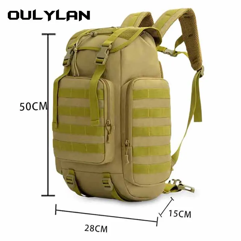 40L Military Tactical Bag Army Molle Backpack Camping Rucksack Travel  Outdoor Trekking Hunting Mochila Militar Large Capacity - Price history &  Review, AliExpress Seller - LANDKING Store