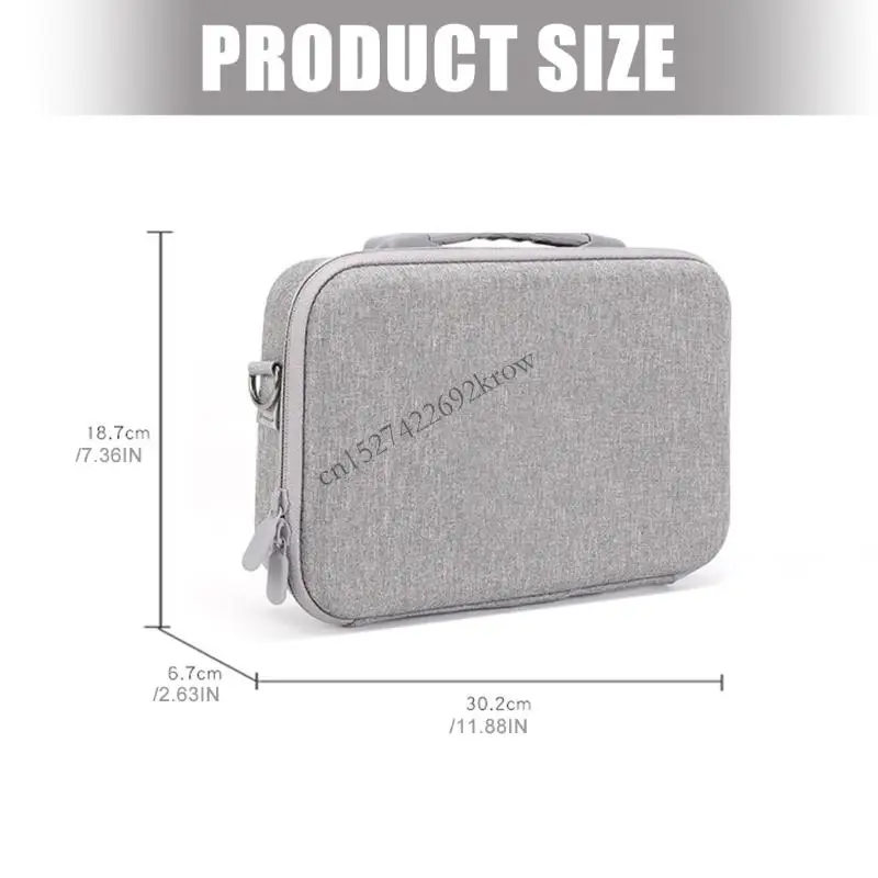 360 360 카메라 용 충격 방지 보호 케이스 두꺼운 EVA 패딩 및 조절 가능한 스트랩 편리한 운반 케이스 R9CB