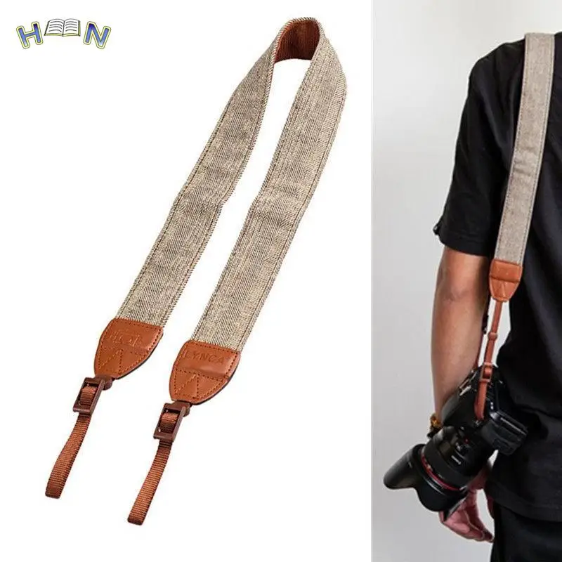 Cinturino Per Fotocamera In Cotone Resistente Con Tracolla Vintage Jetting Per Accessori Per Fotocamera Sony Nikon Canon Olympus Dslr