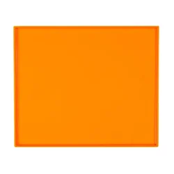 Silicone Non - Stick Baking Mat for Pastry and Cake Rolls (Orange)