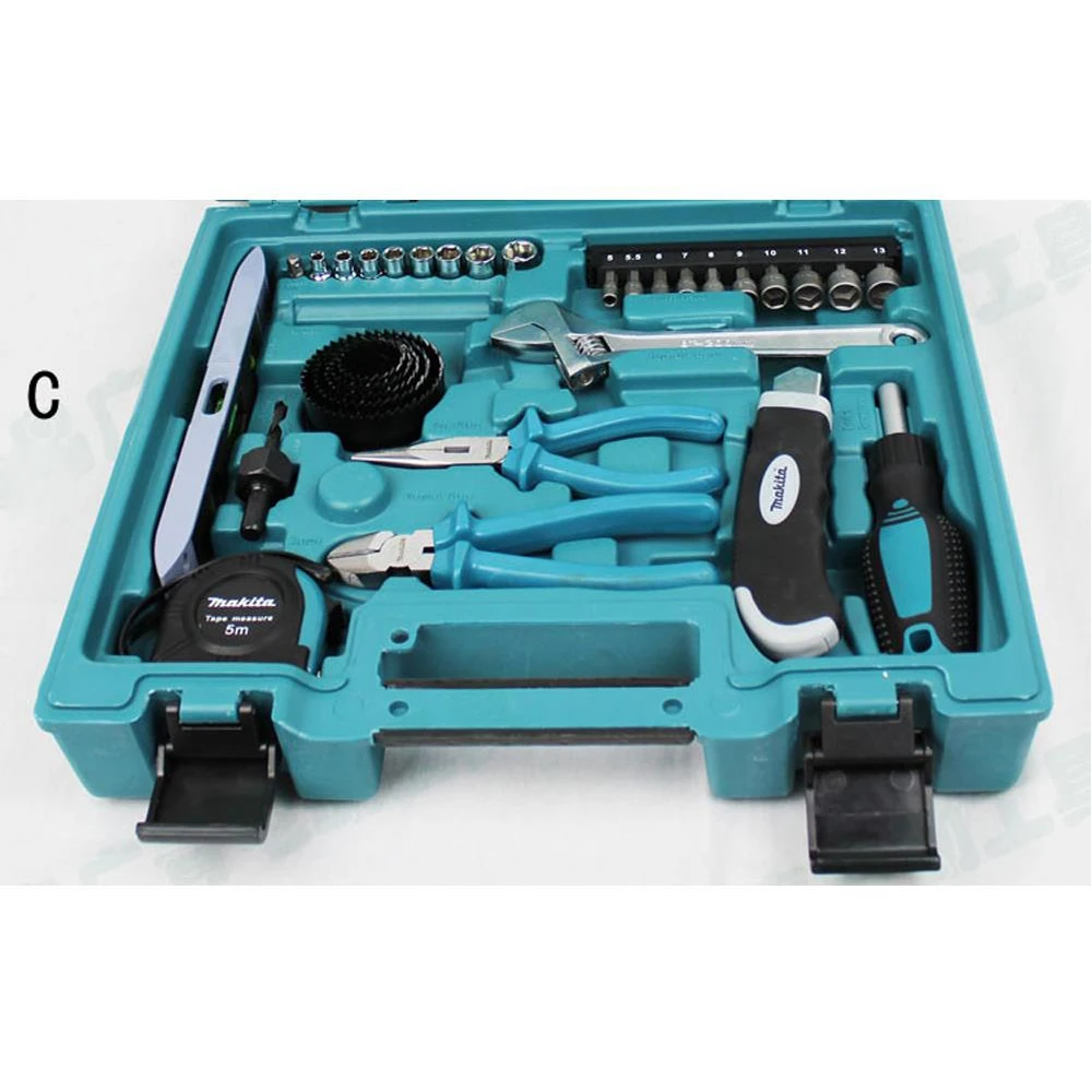 Makita-ミニドライバーセット,200個,ドリルビット,手動工具セット 