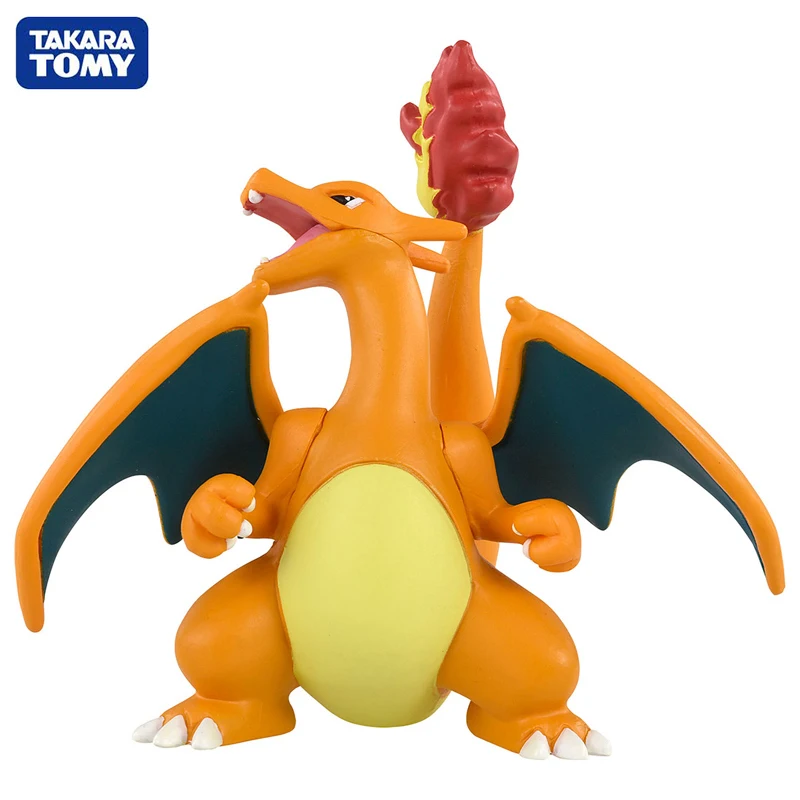 

[In Stock] TAKARA TOMY Pokemon MS-15 Charizard 5.5cm Original Anime Game Figure Nice Collectible Model Ornament Gift Toys