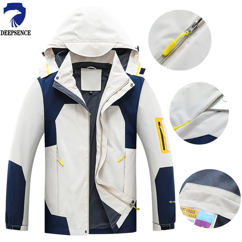 

2023 New Spring and Autumn Rush Clothes Men's Casual Windbreaker Big Jacket Breathable Waterproof Outdoor Jacket for Men