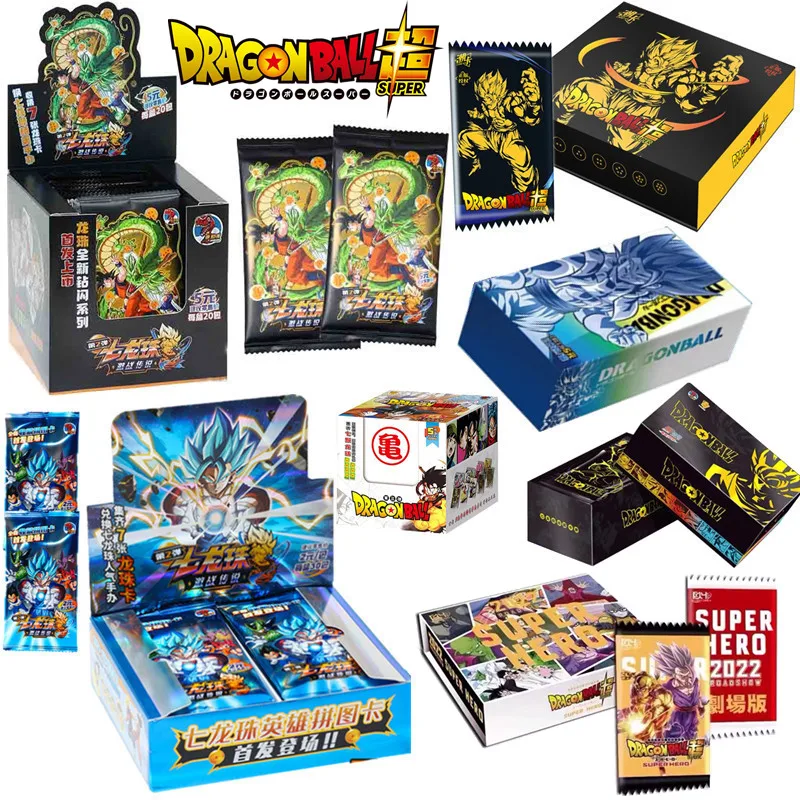 

2022 Новый Оригинальный Bandai Аниме Драконий жемчуг Z Супер сайян SSP флэш-карта герой Сон Гоку детский подарок игровые карты