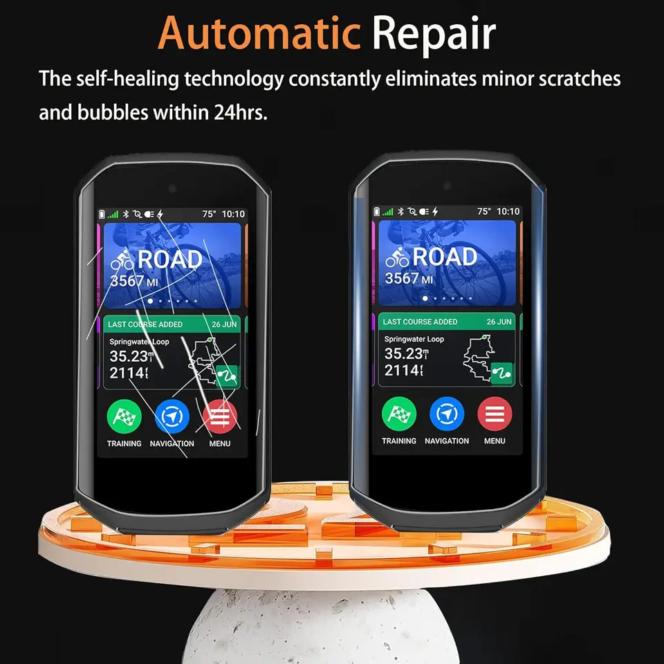 Étui Protection GPS Vélo Étui De Protection Silicone Pour Garmin Edge 830 - Coque Anti-Choc Transparente étui Générique Gps Vélo