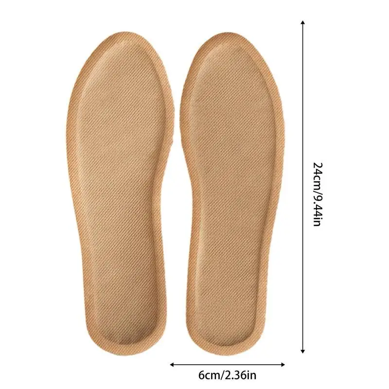 10 Pairs Self Heating Foot Warmers Constant Temperature Non Electric long-lasting heating Winter Outdoor Foot Warming Pad