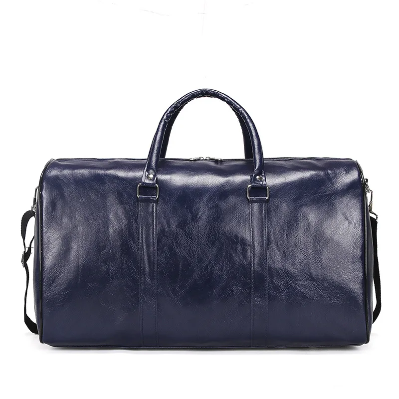 

Large Capacity Short-Distance Travel Bag Women Soft PU Leather Duffel Fashion Casual Men Sports Fitness Handbag