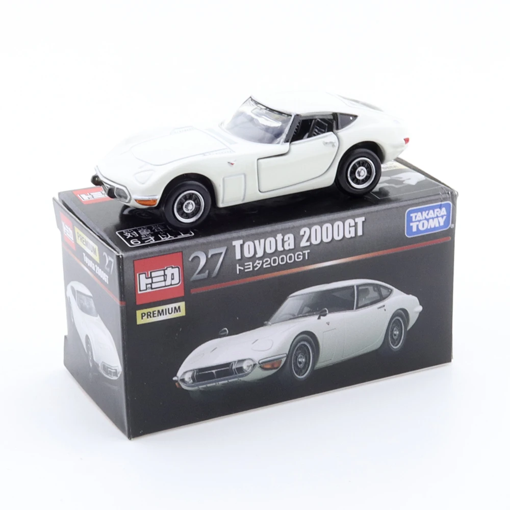 Takara Tomy Tomica Премиум 27 Toyota 2000GT 1/59 автомобиль из металлического сплава литая модель автомобиля игрушка подарок для мальчиков