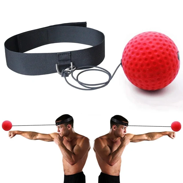 Boxing Magic Ball Reflex Speed Training With Headband Boxing Punching Balls Hand Eye Coordination Fitness Martial Arts Supplies/