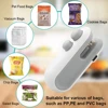 Mini  2 In 1 Sealer Portable Rechargeable Bag Heat Sealer Machine USB Heat Sealer Storage Bag Plastic Package Food Sealer 2
