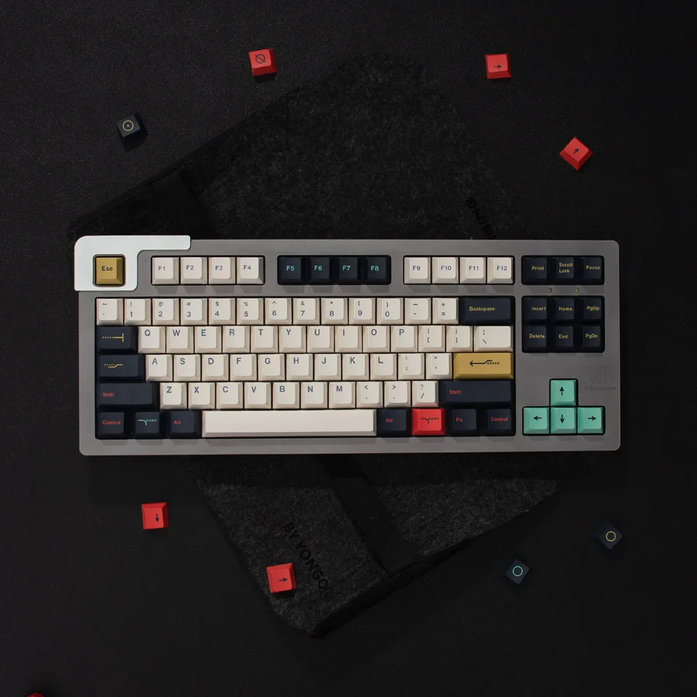 139 Chaves, Cherry Keycap, DYE-SUB, Inglês, Personalidade
