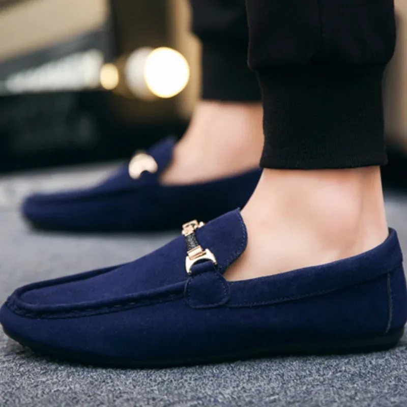 Men's Casual Shoes Soft Comfortable Driving Moccasins Slip on Loafers for Men Lightweight Flat Walking Shoes Sapatenis Masculino 5