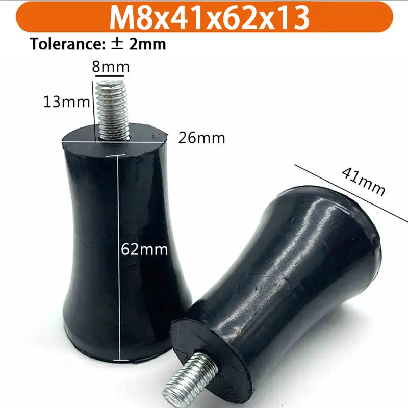 M6 M8 M10 Rubber Adjustable Feet Pad Feet Pad With Screw Table Chair Balck Leveling Foot Pad Furniture Leg Anti-shock Protection - Image 60
