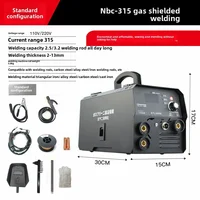 Non Gas Shielded Welding Machine, Gas Shielded Manual Welding Dual-use All-in-one Machine, Household Small 1