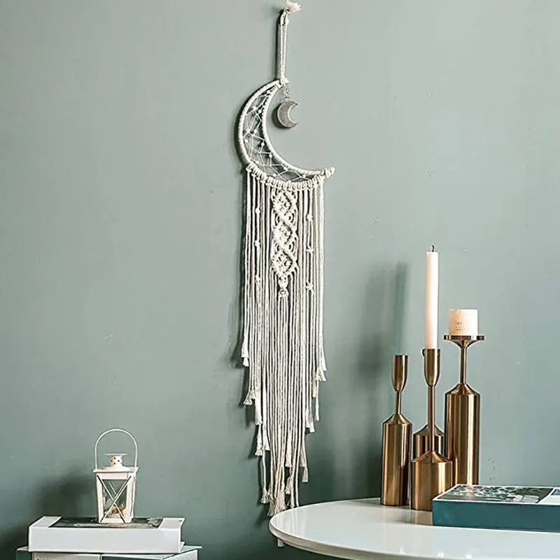 Macrame Wall Hanging Tapestry Bohemian Chic 96cm