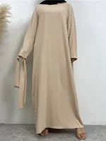 Moderate Abaya Fashion New Turkey Abaya Arab Dubai Islamic Clothing Muslim Women's Clothing Abaya Women Mose Women's Dress 2