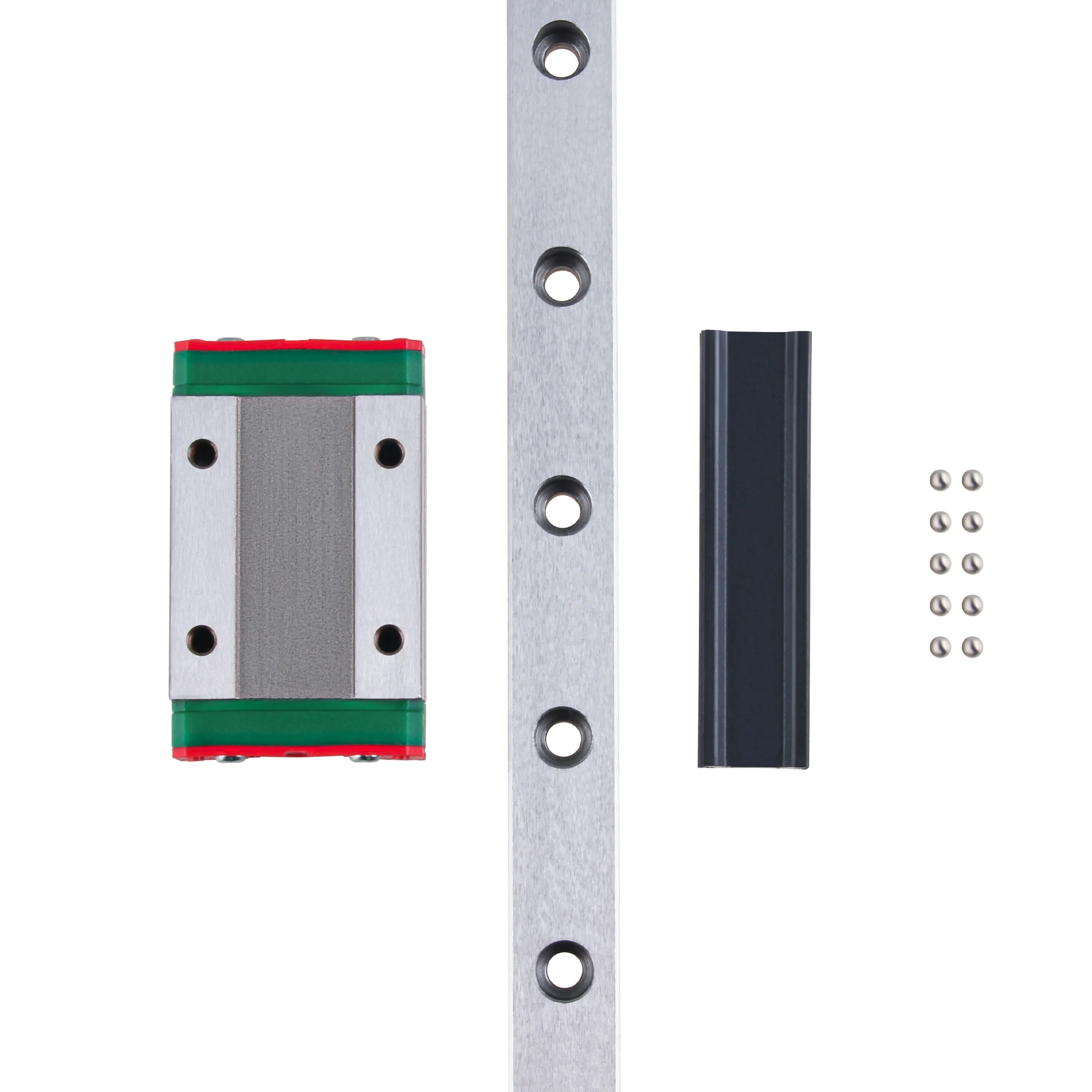 MGN Miniature Linear Rail 100-1000mm 2pc + 4pc MGN7H/C MGN9H/C MGN12H/C MGN15H/C Slide Block For CNC Parts miniature linear rail linear rail