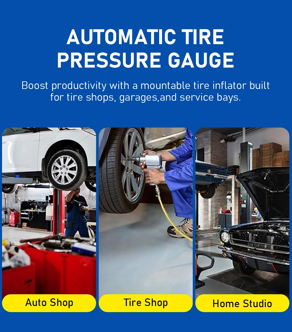 0-16bar Digital Tire Pressure Monitor 0.01bar High Precision Tire Pressure Gauge