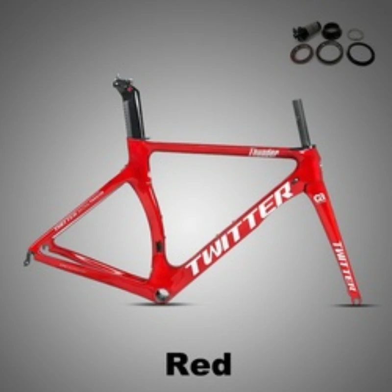 

New arrival thunder 700C carbon road bike frames with rim brake clamp brake road bicycle frameset
