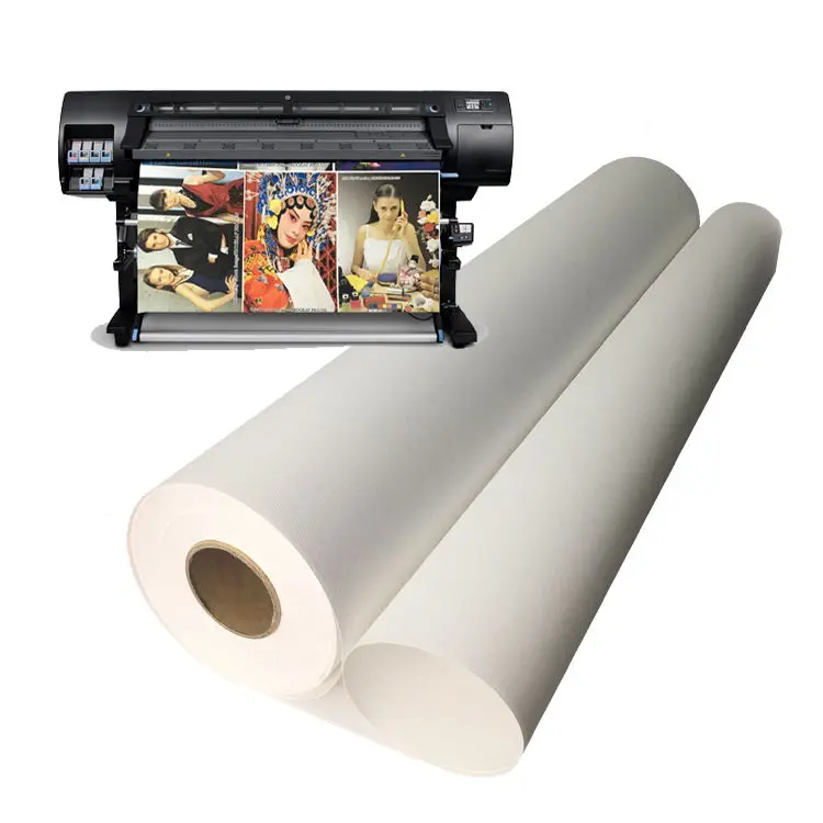 24"*18m high definition Water Resistant polycotton blend canvas roll
