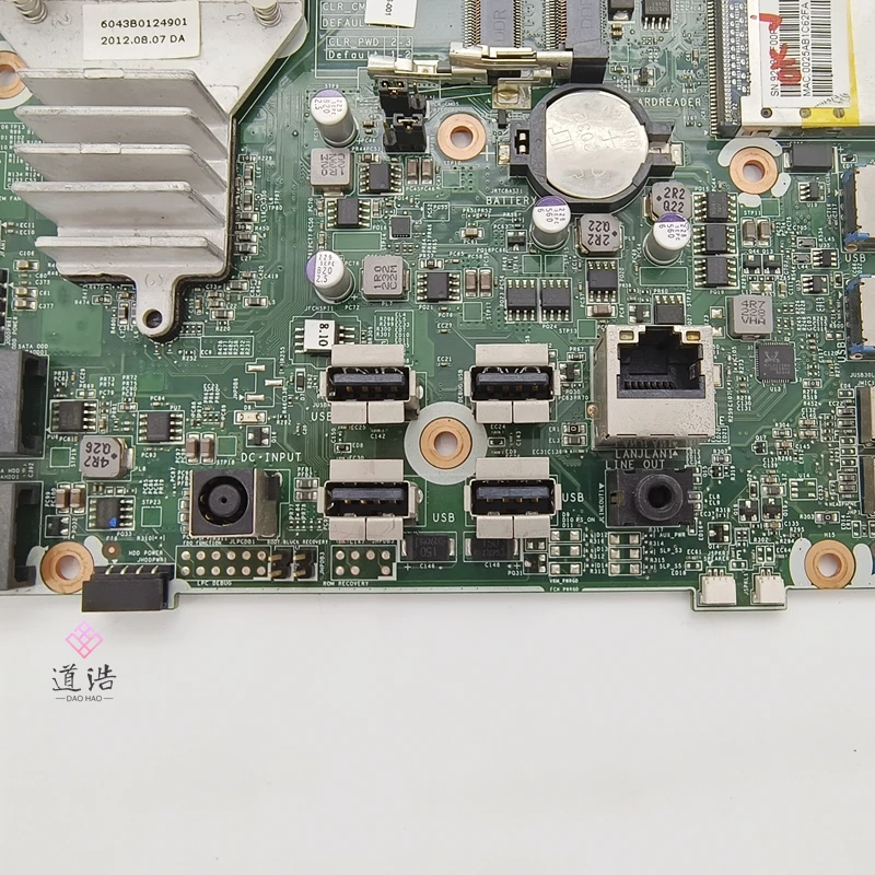 728286-001 For HP 18-1200CX AIO Motherboard 728286-501 728286-601 716241-001 DDR3 Mainboard 6 728286-001 For HP 18-1200CX AIO Motherboard 728286-501 728286-601 716241-001 DDR3 Mainboard - Image 4